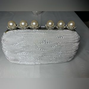 White purse